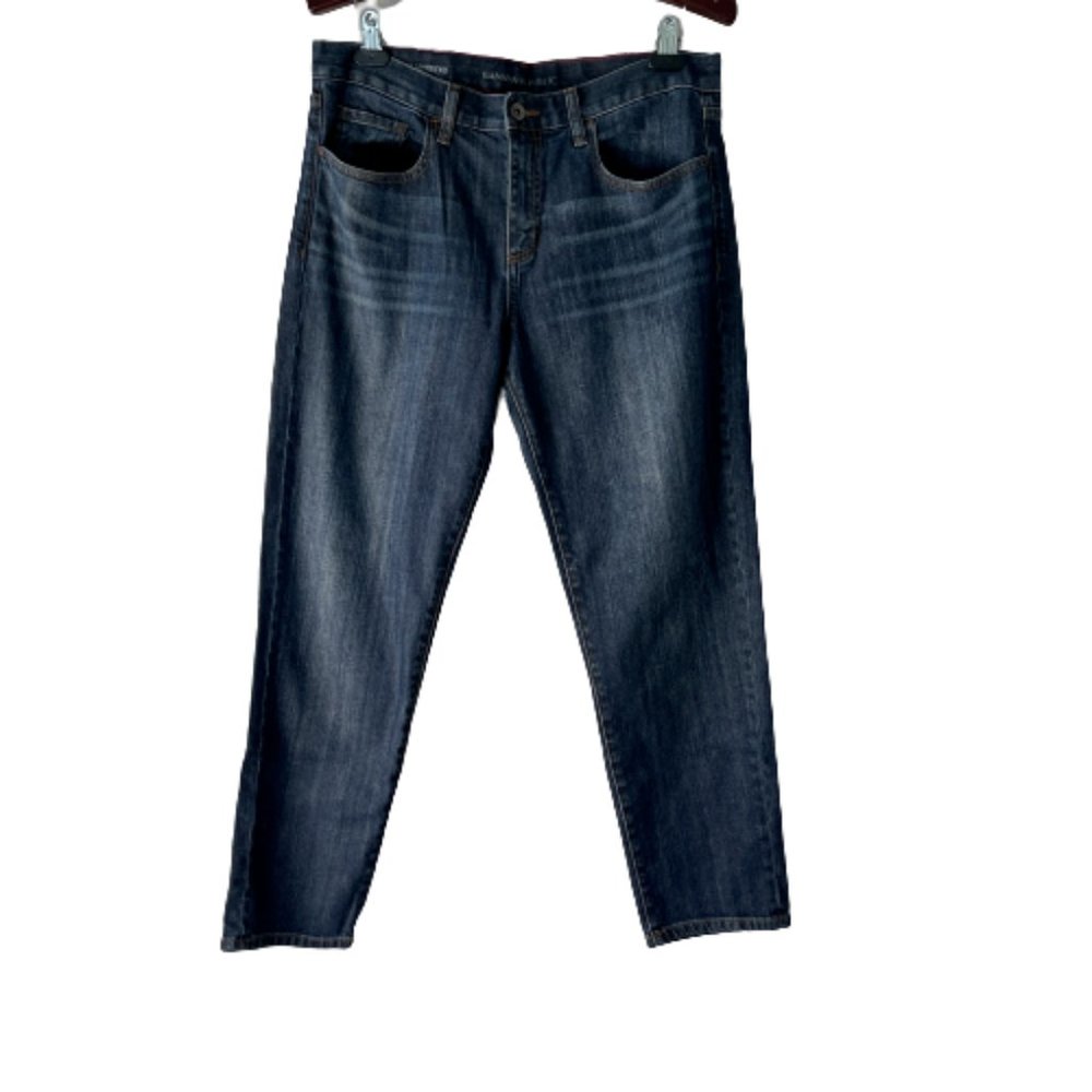 Banana Republic Dark Blue Boyfriend Jeans